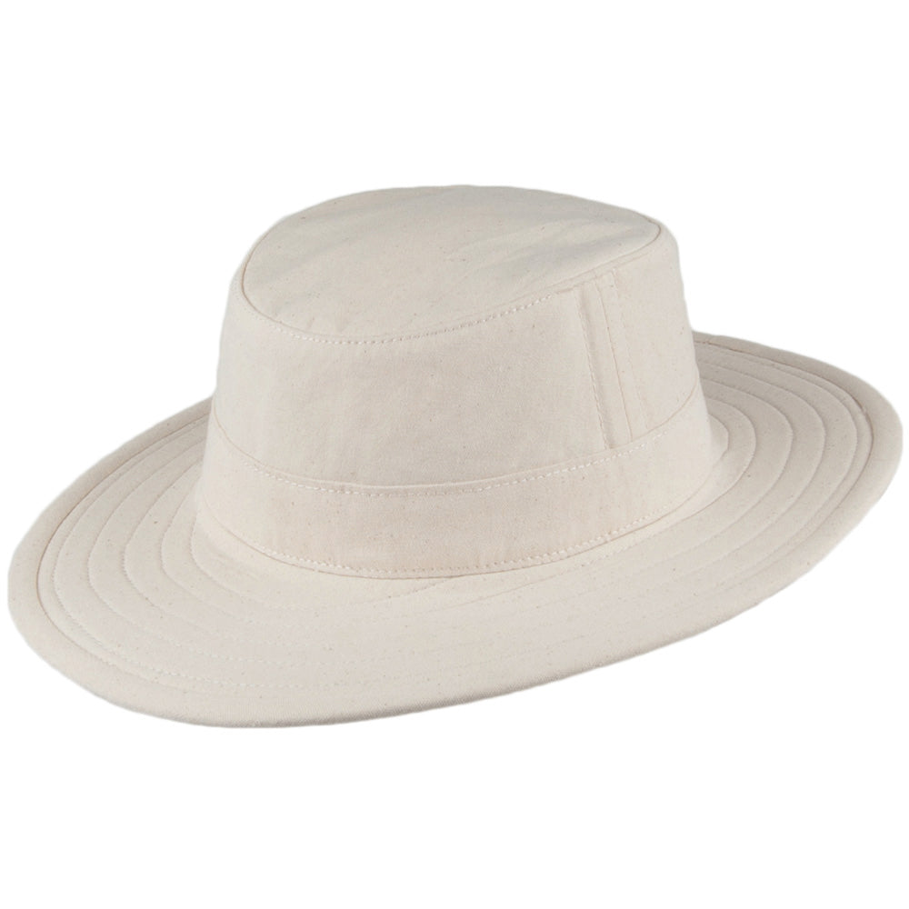 Sombrero plegable de Canvas de Jaxon & James Blanco Marfil al por mayor