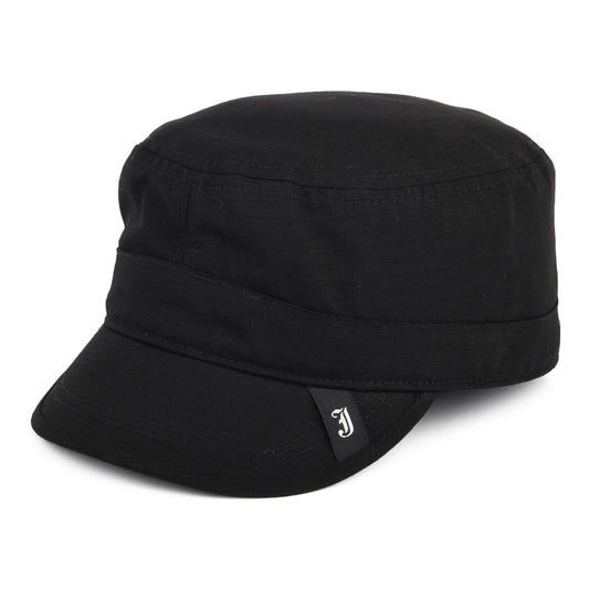 Gorra militar Cadet de Jaxon & James Negro al por mayor