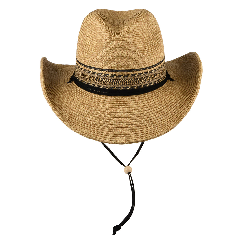 Sombrero Cowboy Santa Fe de Jaxon & James Tostado al por mayor